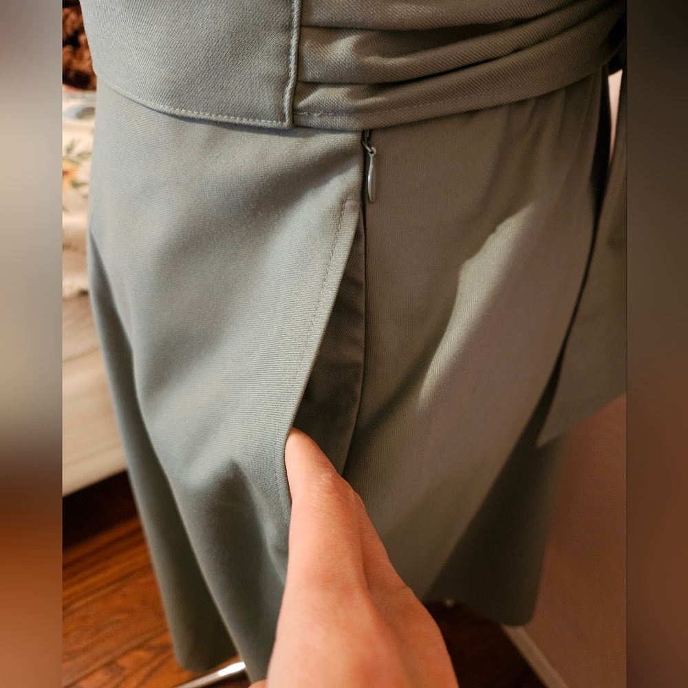Japanese Style Midi Flared Skirt s2 - Picture 5 of 10